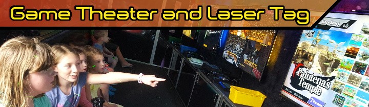 Game Theater and Laser Tag Package